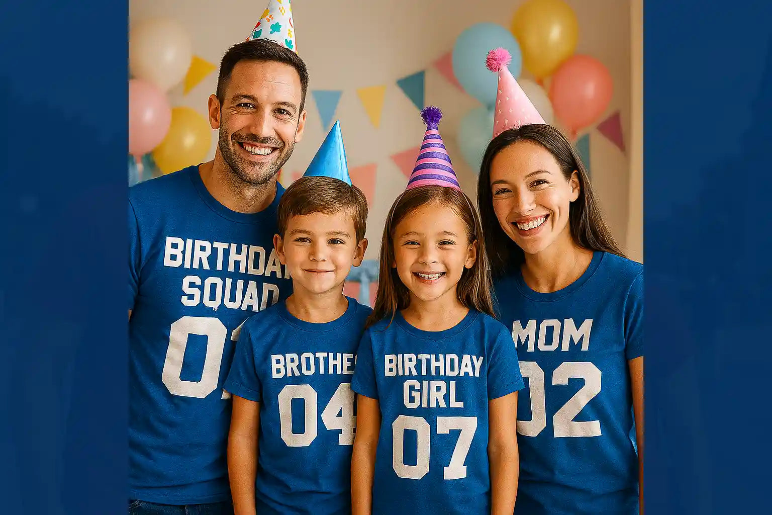 Birthday Matching Shirts Celebrate Together in Style