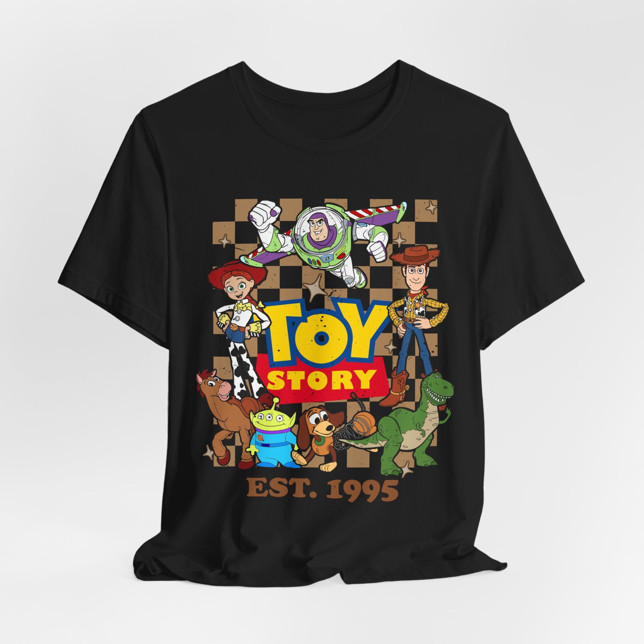 Custom Disney-Inspired Character T-Shirt  Vintage Cartoon Tee  Mickey & Friends, Princess, Toy Story, Pooh & More  Family Matching Disney Trip Shirts