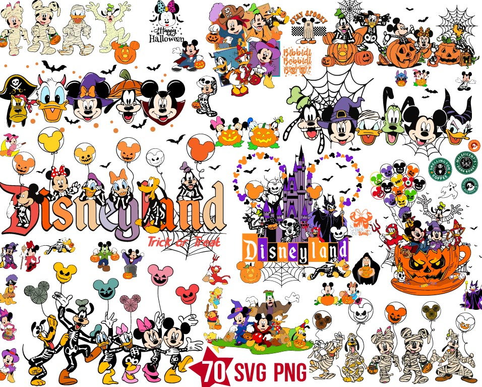 Personalized Disney Halloween Family Matching T-Shirts | Mickey & Friends Halloween Collection 2025