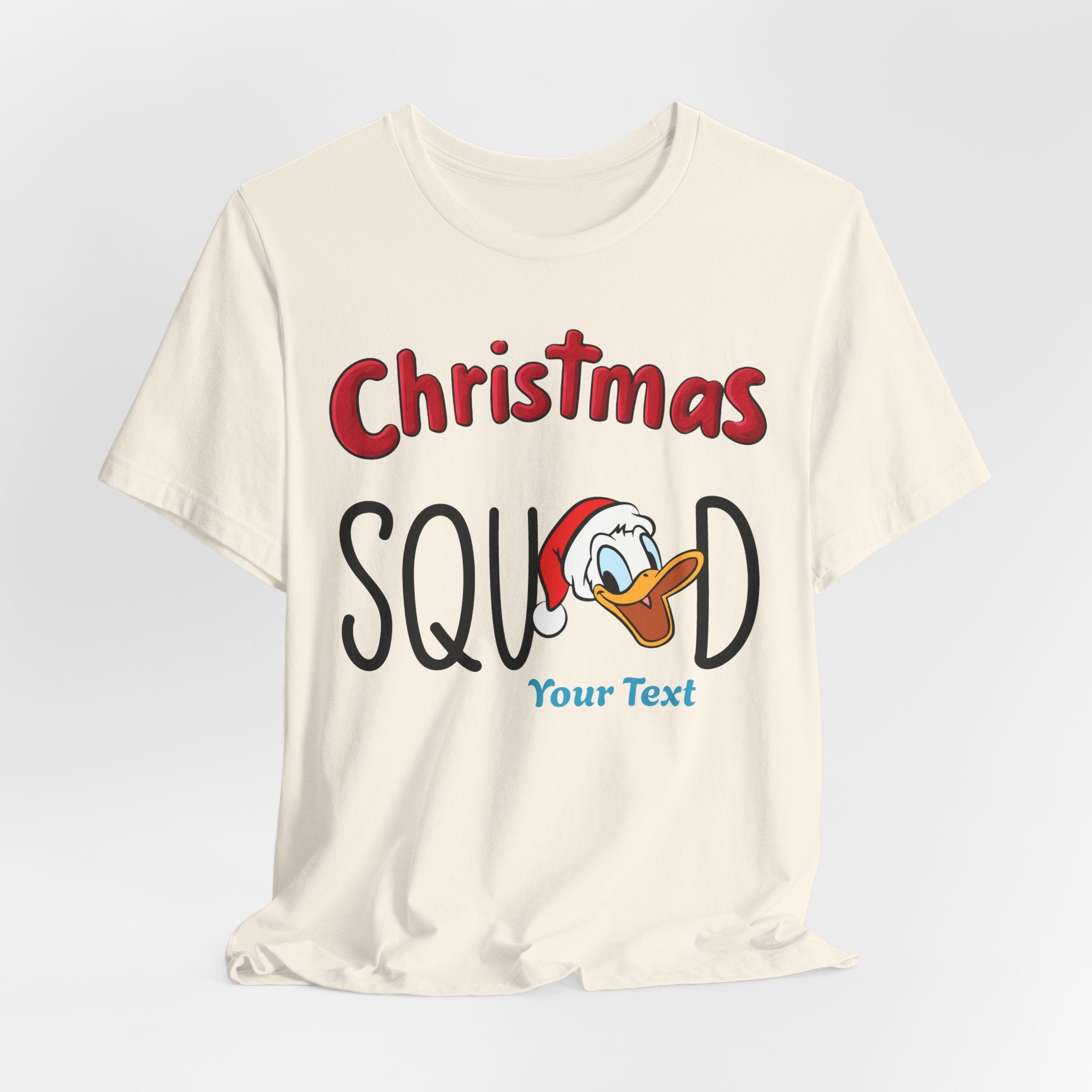 Disney Christmas Squad Matching Shirt | Mickey and Friends Holiday Tee | Personalized Disney Family Christmas Shirt | Custom Name Xmas Vacation Outfit