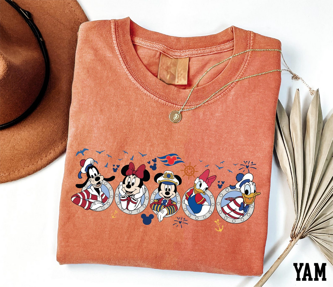 Disney Cruise Squad Shirt, Mickey and Friends Cruise Tee, Disney Cruise Trip Shirt, Disney Summer Shirt, Disney Vacation Tee