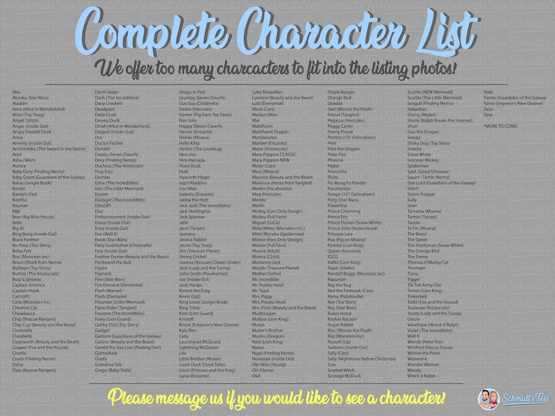 Disney Family Shirts, Disneyworld Shirts Family, Custom Disney Characters Family Sunglass Shirts, Personalized, Disney Family Shirts, Gigi