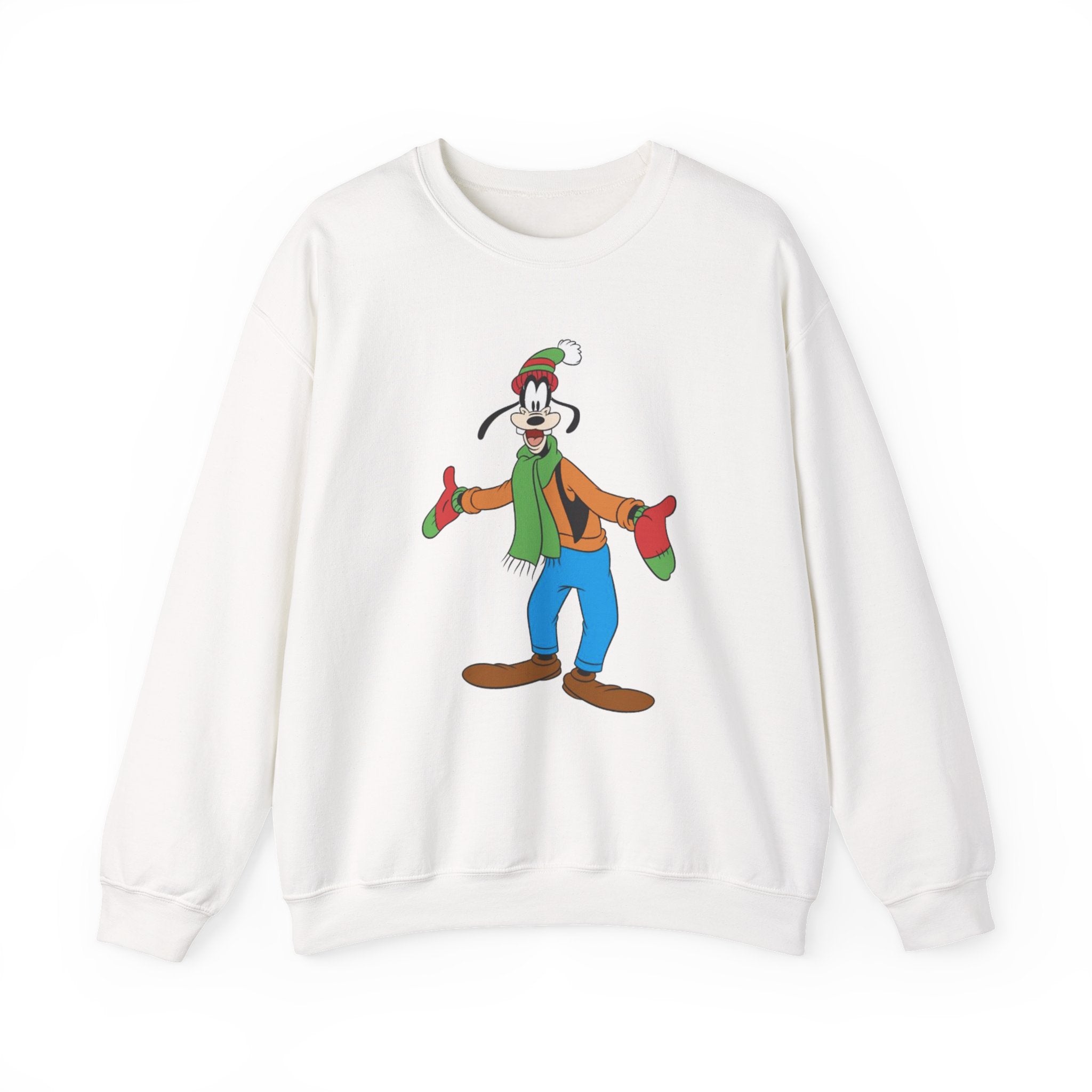 Disney Goofy Sweatshirt – Vintage Goofy Crewneck  Cozy Disney Character Sweater