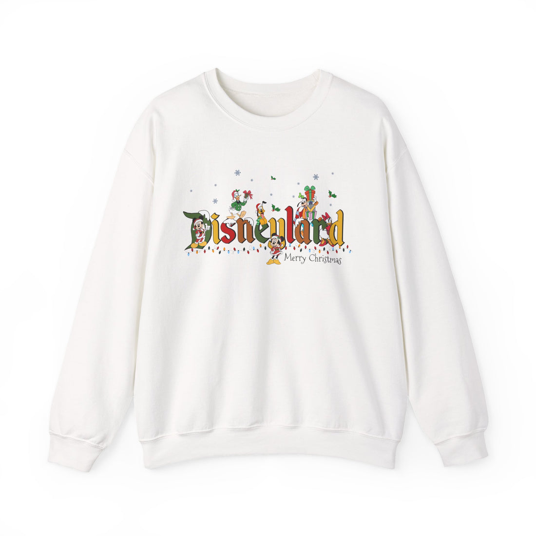 Disney World Christmas Sweatshirt 2025  Disneyland & Hollywood Studios Holiday Sweatshirt  Mickey Christmas Crewneck  Disney Family Trip Outfit