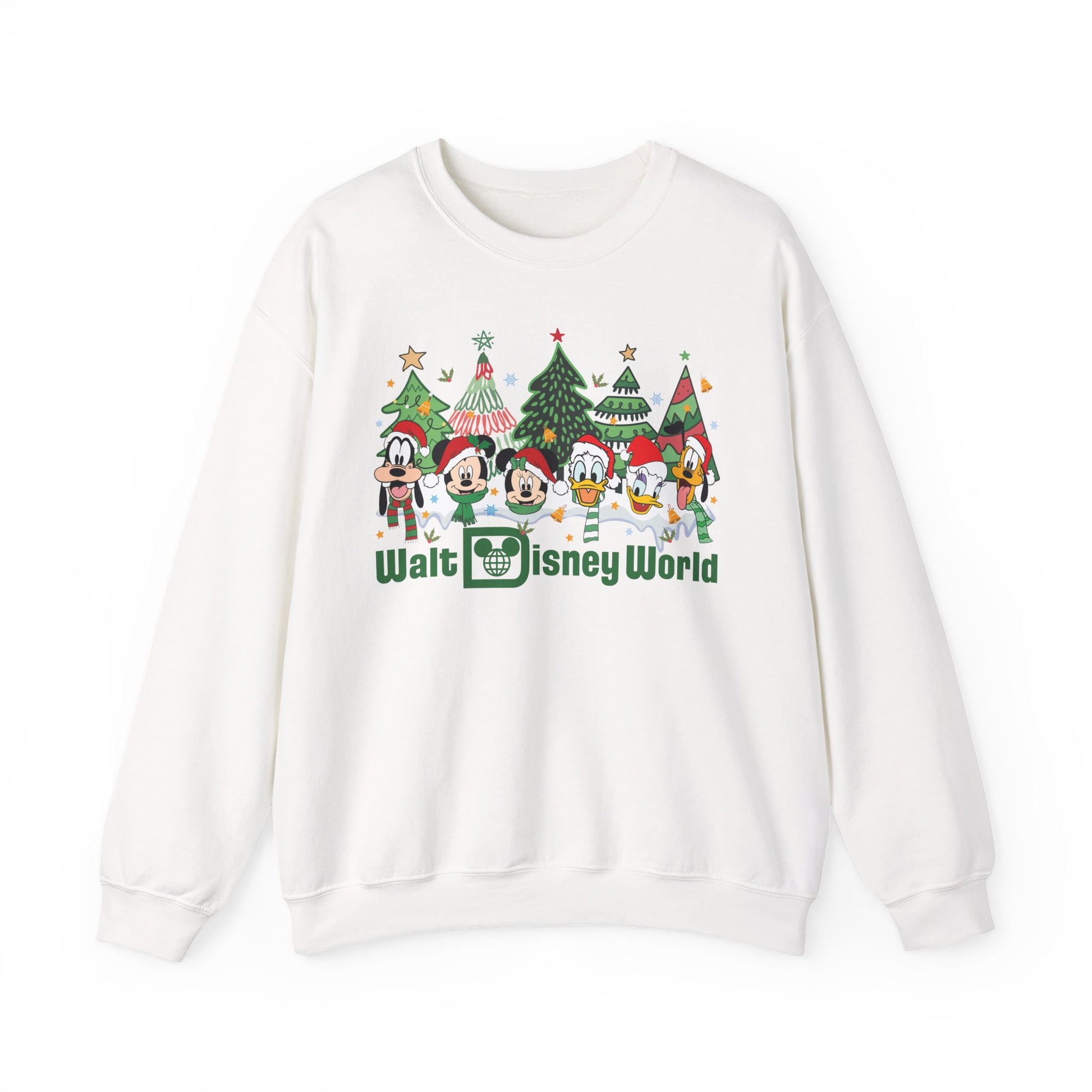Disney World Christmas Sweatshirt 2025  Disneyland & Hollywood Studios Holiday Sweatshirt  Mickey Christmas Crewneck  Disney Family Trip Outfit