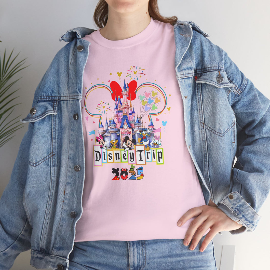 Disney Family 2025 Shirts, Castle 2025 Shirts, Family Matching T-shirt, Custom holiday Family Shirts, Disney Family T-shirts 2025