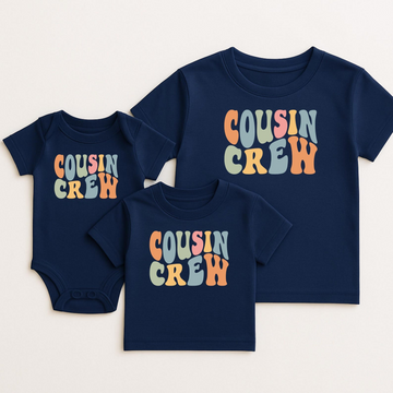 Matching Cousin Crew Shirts for Baby, Toddler, Kids & Adults, Family Reunion Shirts, Cousins Vacation, Cousin Crew Shirt, New Cousin Shirts