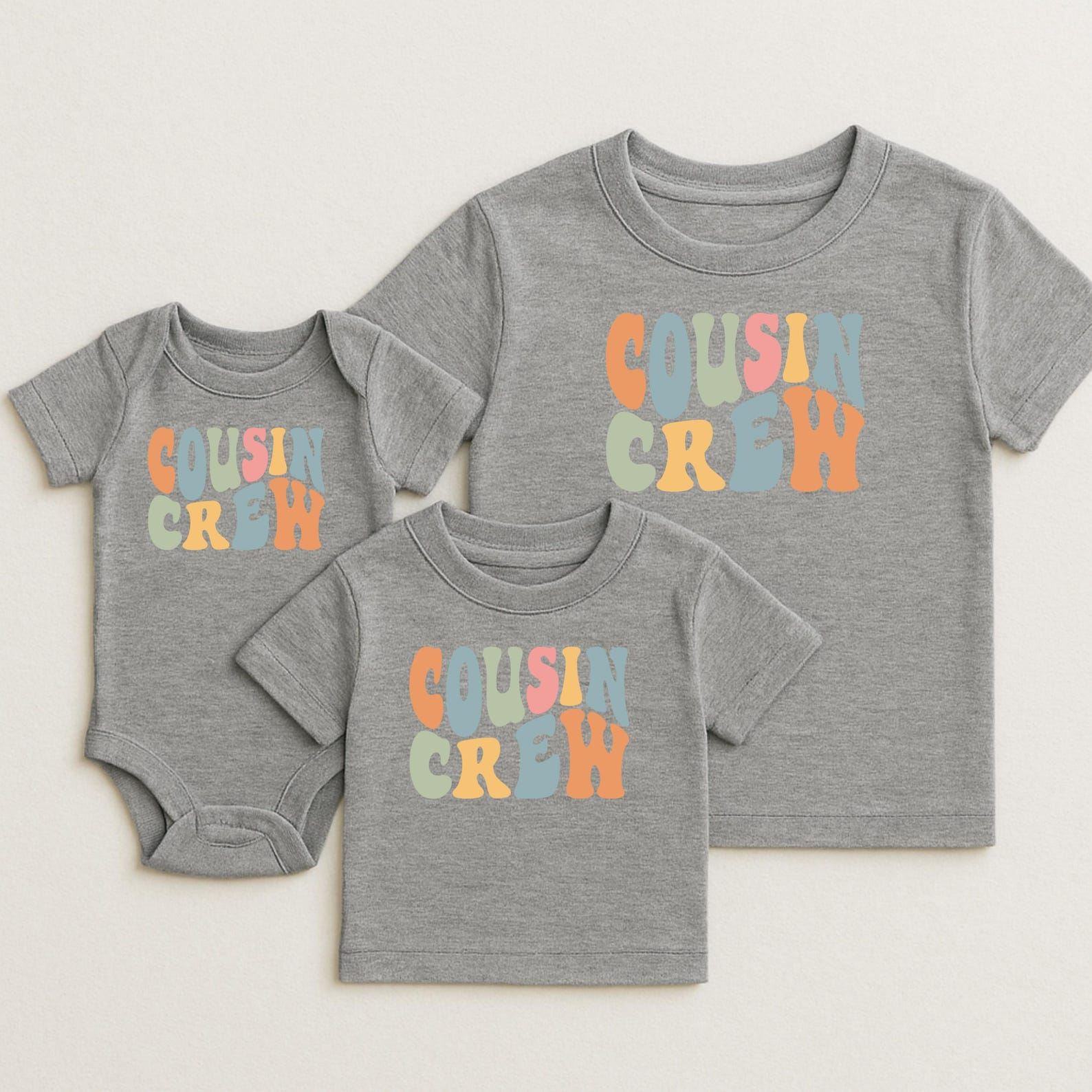 Matching Cousin Crew Shirts for Baby, Toddler, Kids & Adults, Family Reunion Shirts, Cousins Vacation, Cousin Crew Shirt, New Cousin Shirts