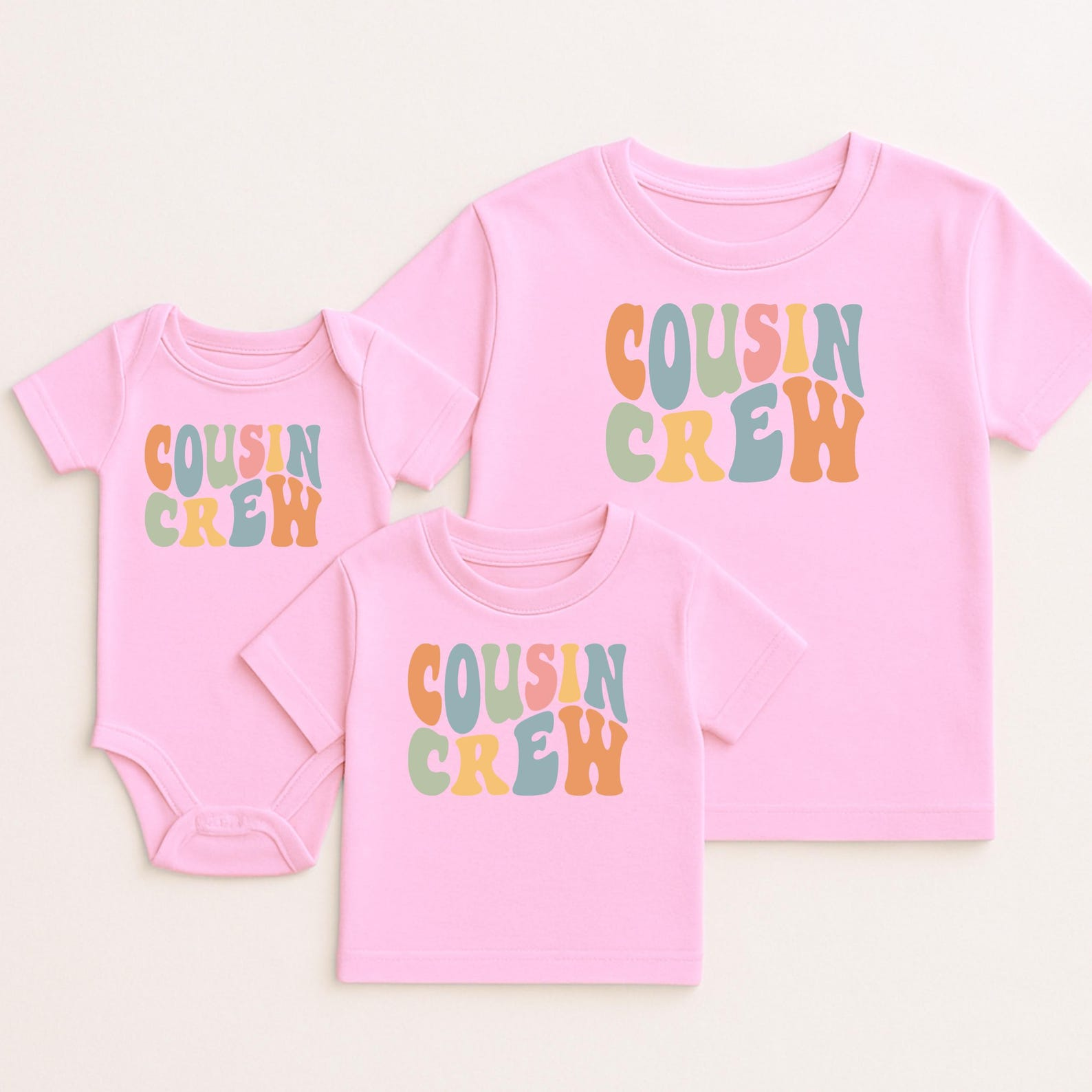 Matching Cousin Crew Shirts for Baby, Toddler, Kids & Adults, Family Reunion Shirts, Cousins Vacation, Cousin Crew Shirt, New Cousin Shirts