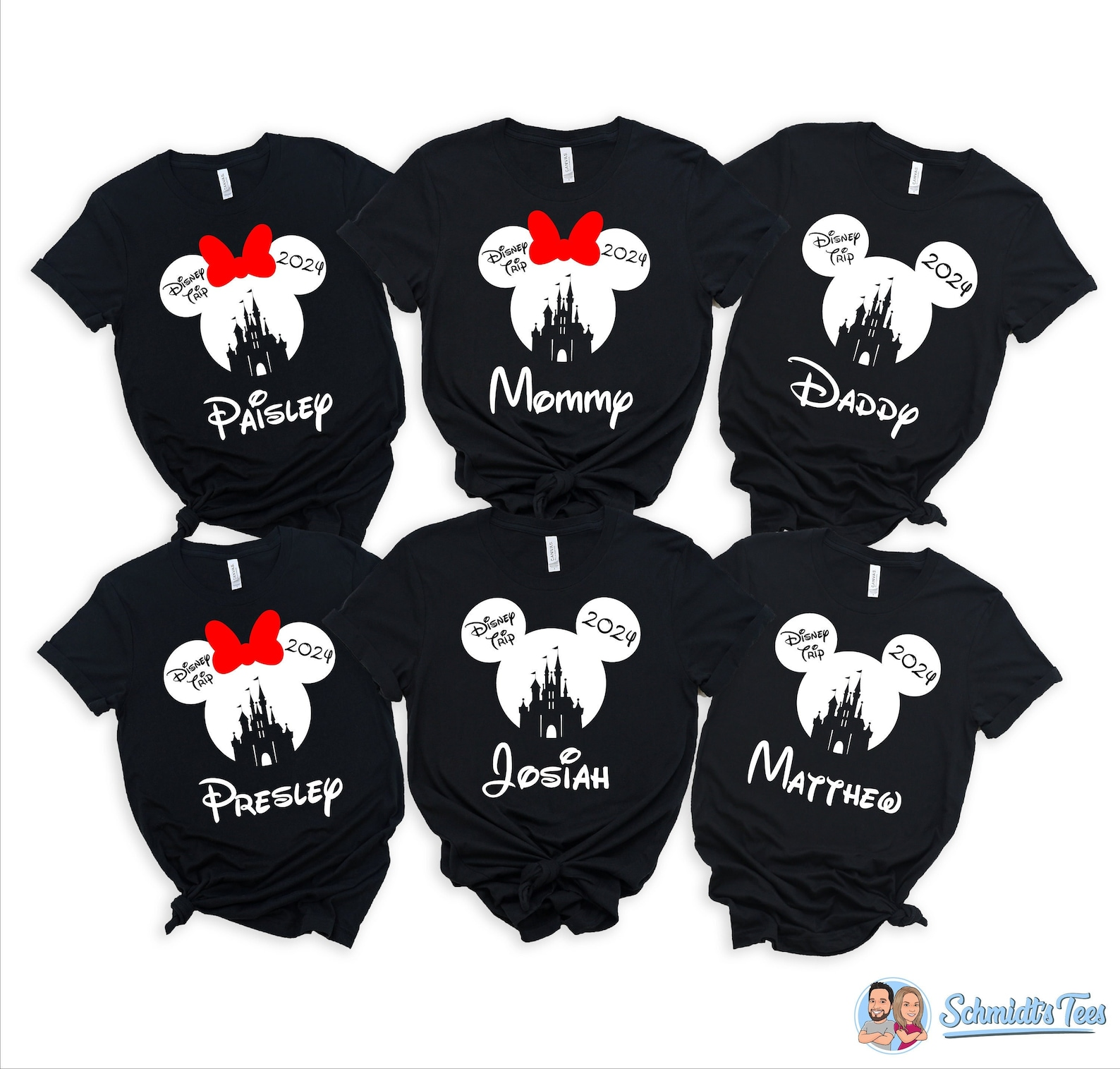 Matching Family Shirts for Disneyland