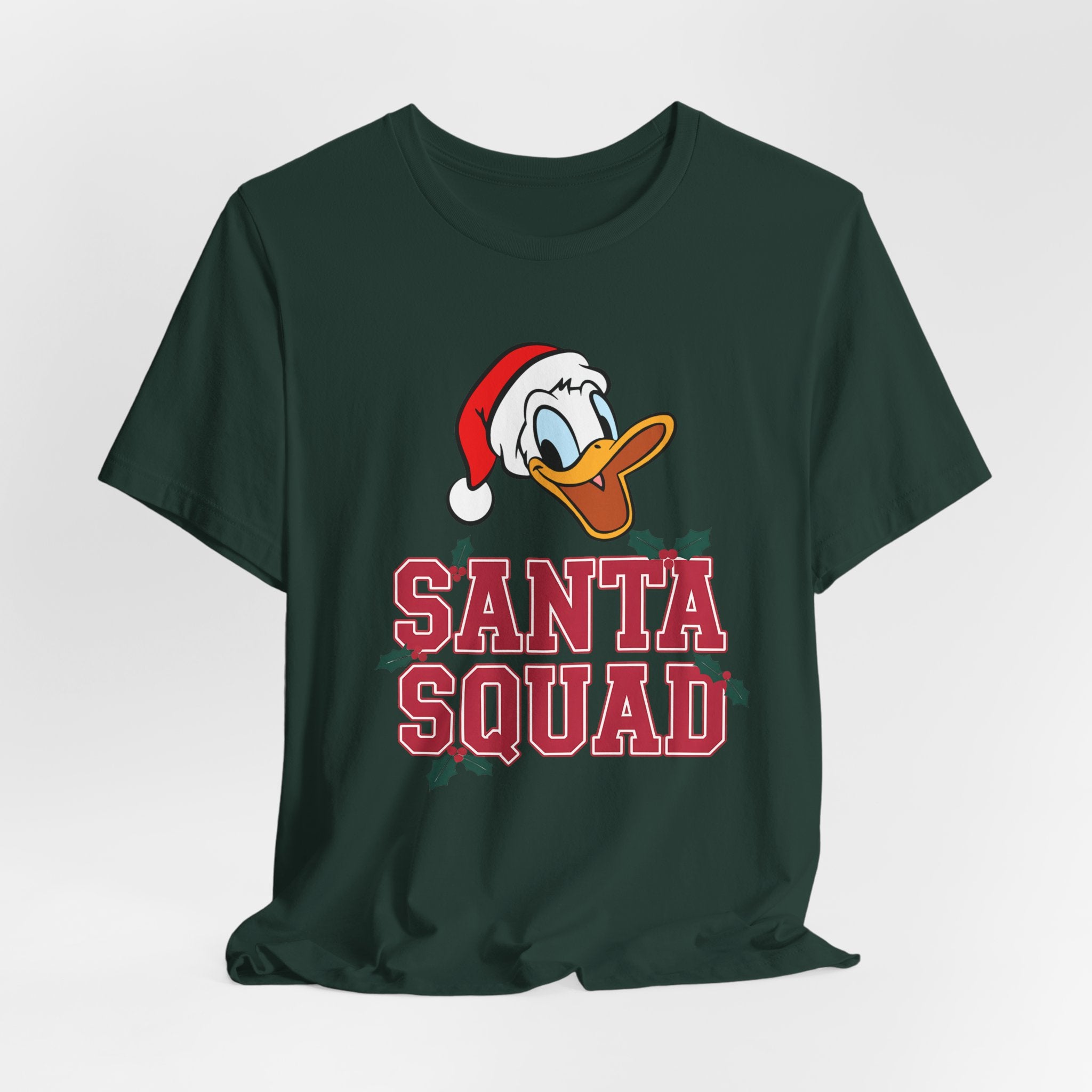 Mickey Mouse Friend Santa Squad Custom Matching Shirt  Personalized Disney Christmas Shirt  Family Matching Holiday Tee  Custom Name Xmas Crew Shirt