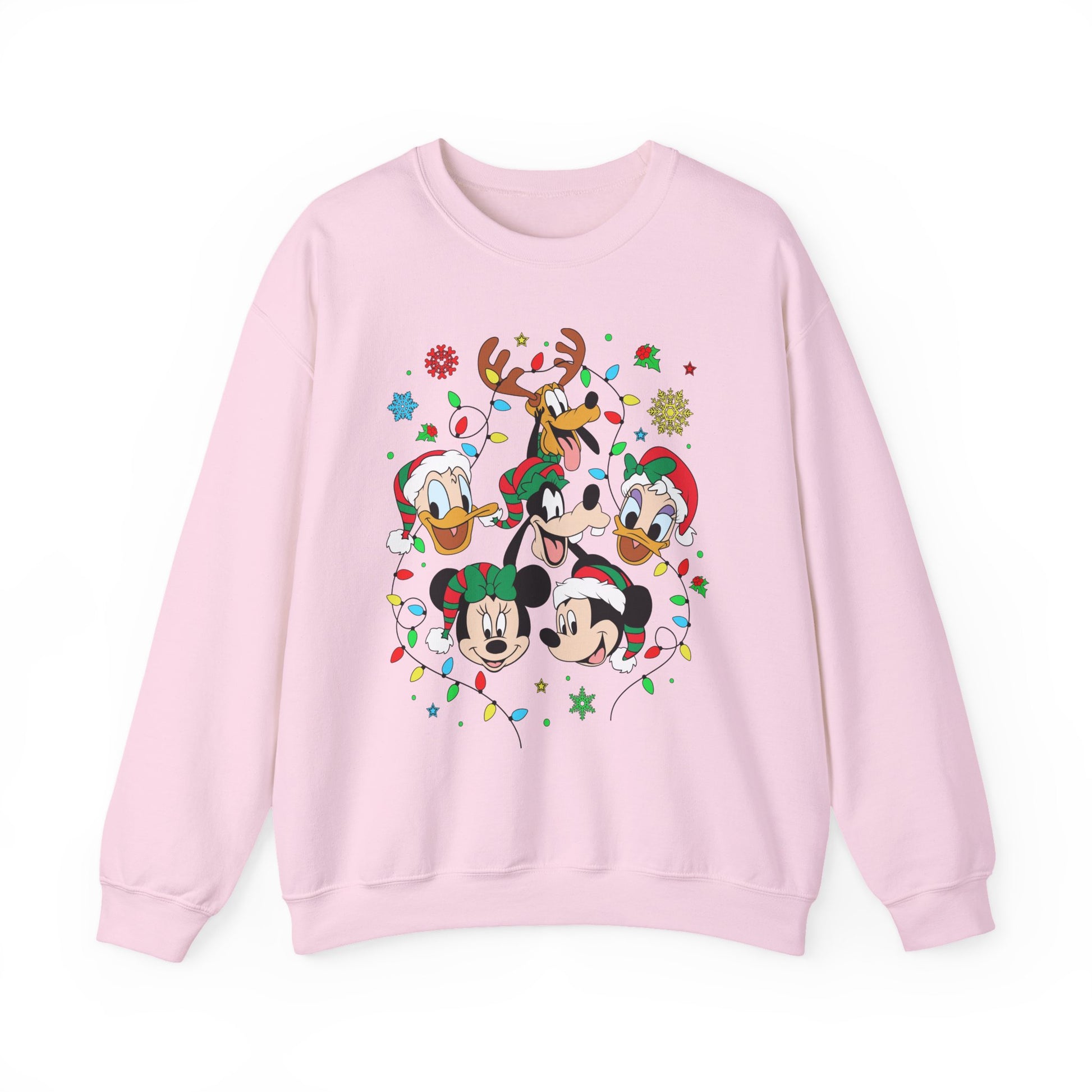Mickey Mouse & Friends Christmas Sweatshirt  Disney World & Disneyland Holiday Sweater  Disney Family Christmas Matching Sweatshirt