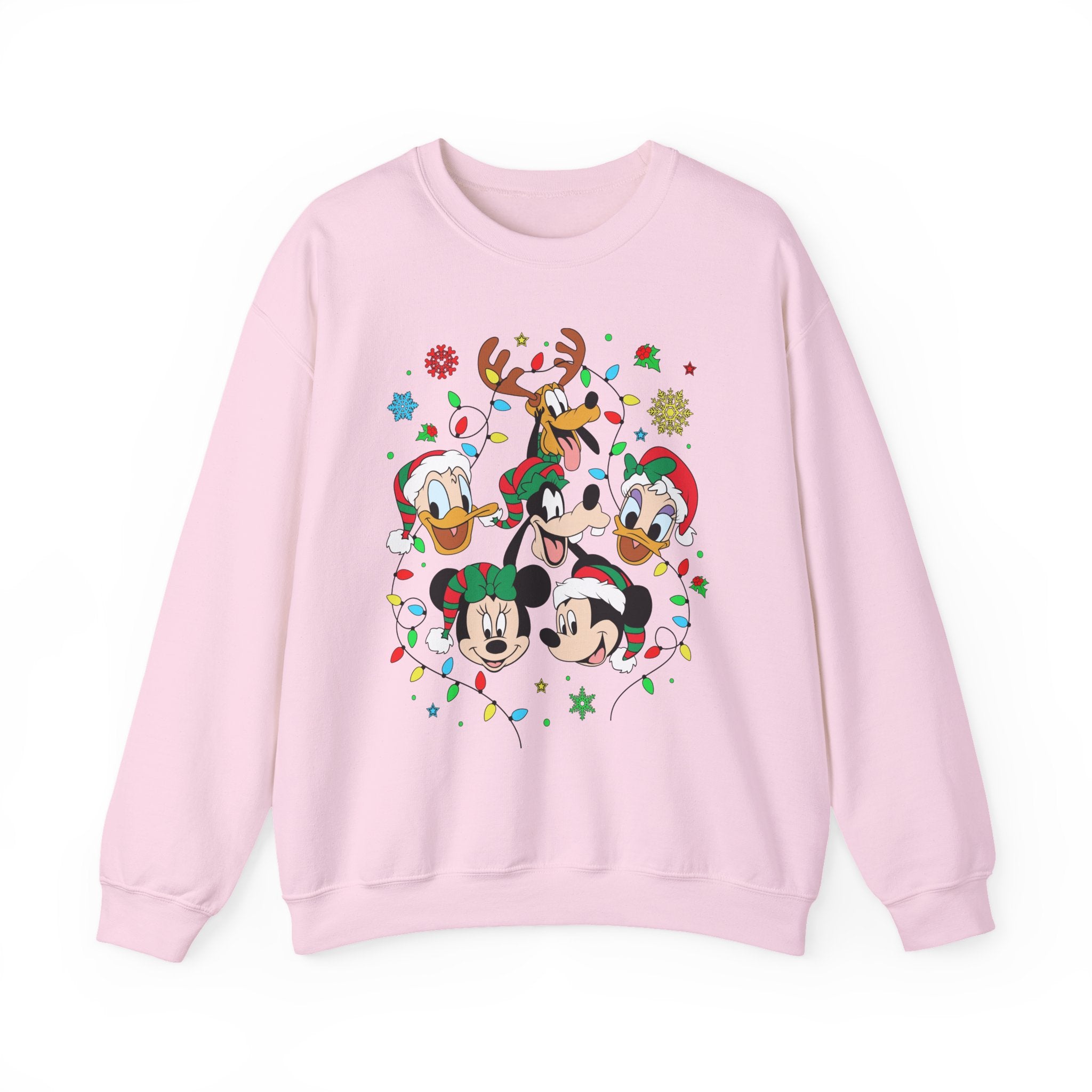 Mickey Mouse & Friends Christmas Sweatshirt  Disney World & Disneyland Holiday Sweater  Disney Family Christmas Matching Sweatshirt