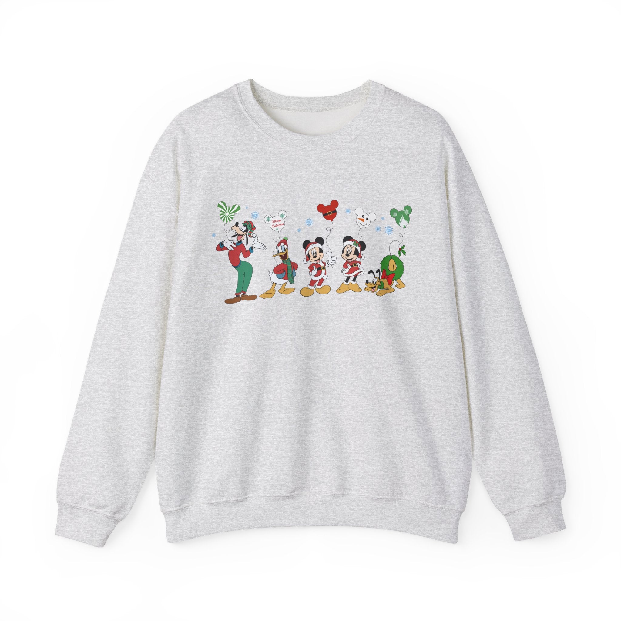 Mickey Mouse & Friends Christmas Sweatshirt | Disney World & Disneyland Holiday Sweater | Disney Family Christmas Matching Sweatshirt