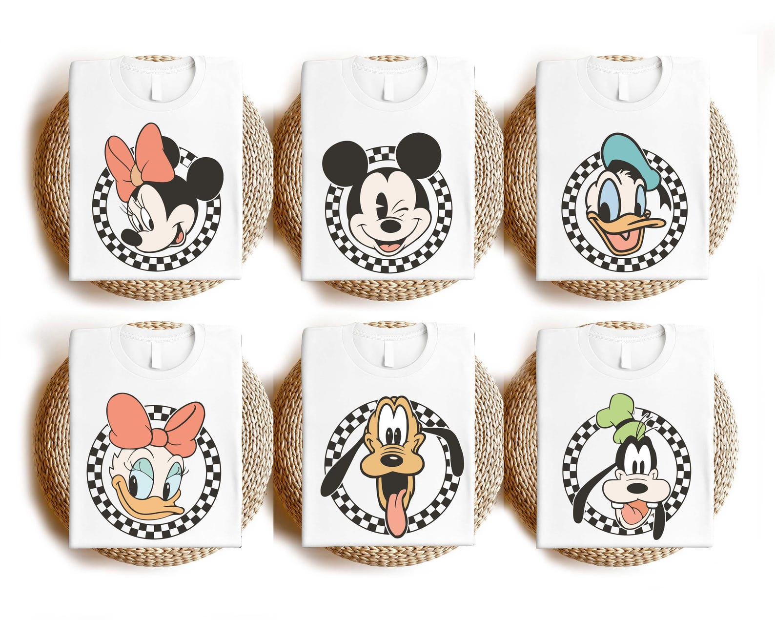 Retro Disney Trip T-shirt, Mickey and Friends Tees, Disney Family Vacation Shirt, Disney All Characters Shirt