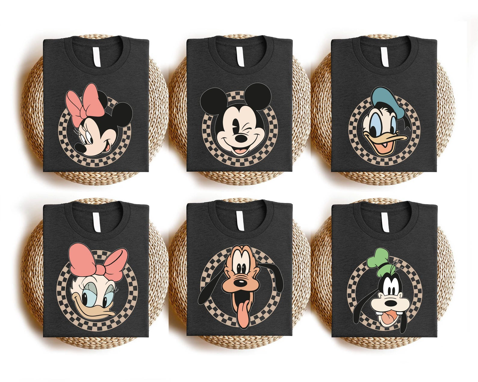 Retro Disney Trip T-shirt, Mickey and Friends Tees, Disney Family Vacation Shirt, Disney All Characters Shirt