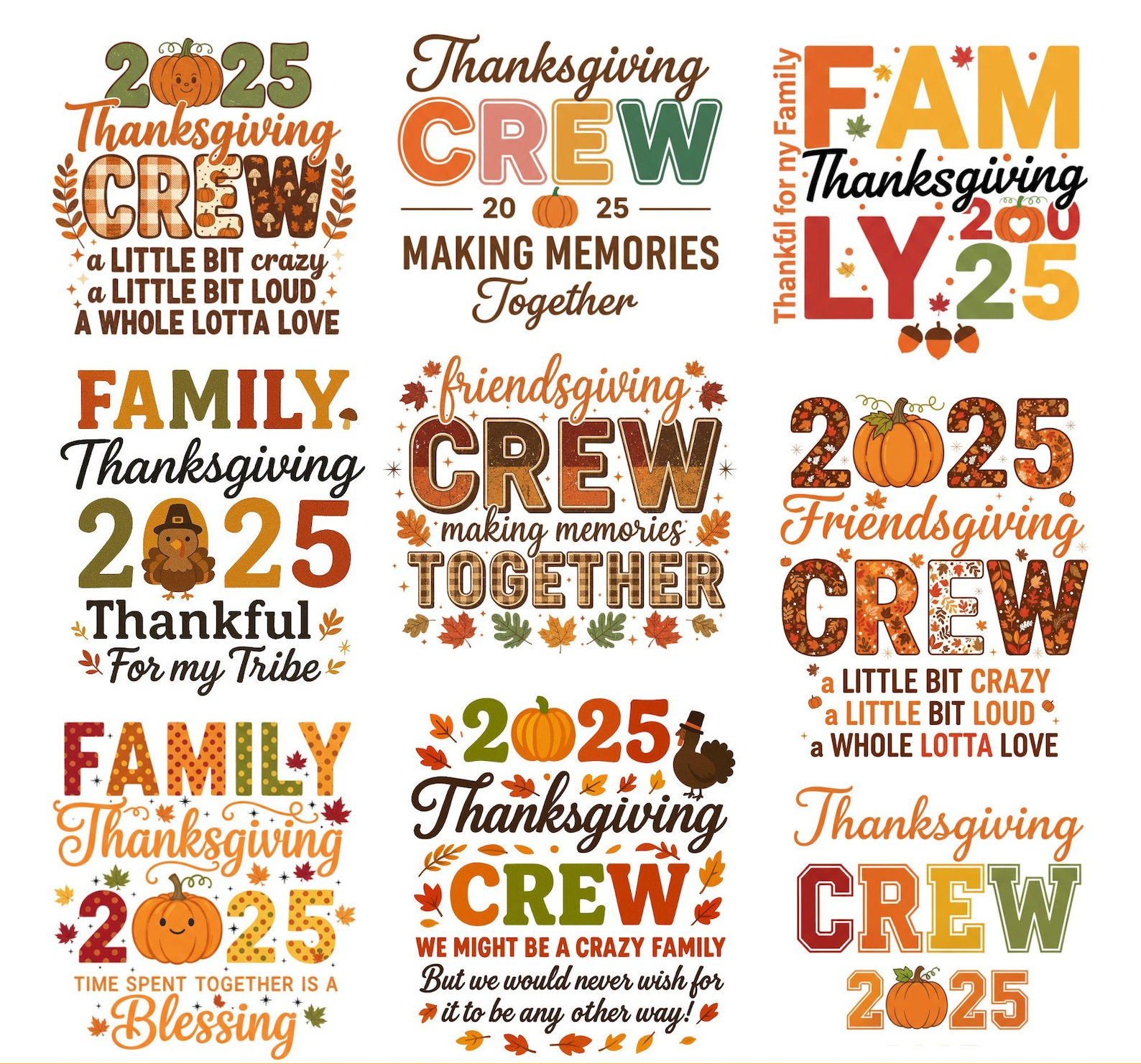Thanksgiving Shirt | Turkey Day Tee | Fall Harvest T-Shirt | Family Matching Thanksgiving Outfit | Cute Autumn Graphic Tee | Thankful Grateful Blessed Shirt