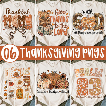 Thanksgiving Shirt | Turkey Day Tee | Fall Harvest T-Shirt | Family Matching Thanksgiving Outfit | Cute Autumn Graphic Tee | Thankful Grateful Blessed Shirt