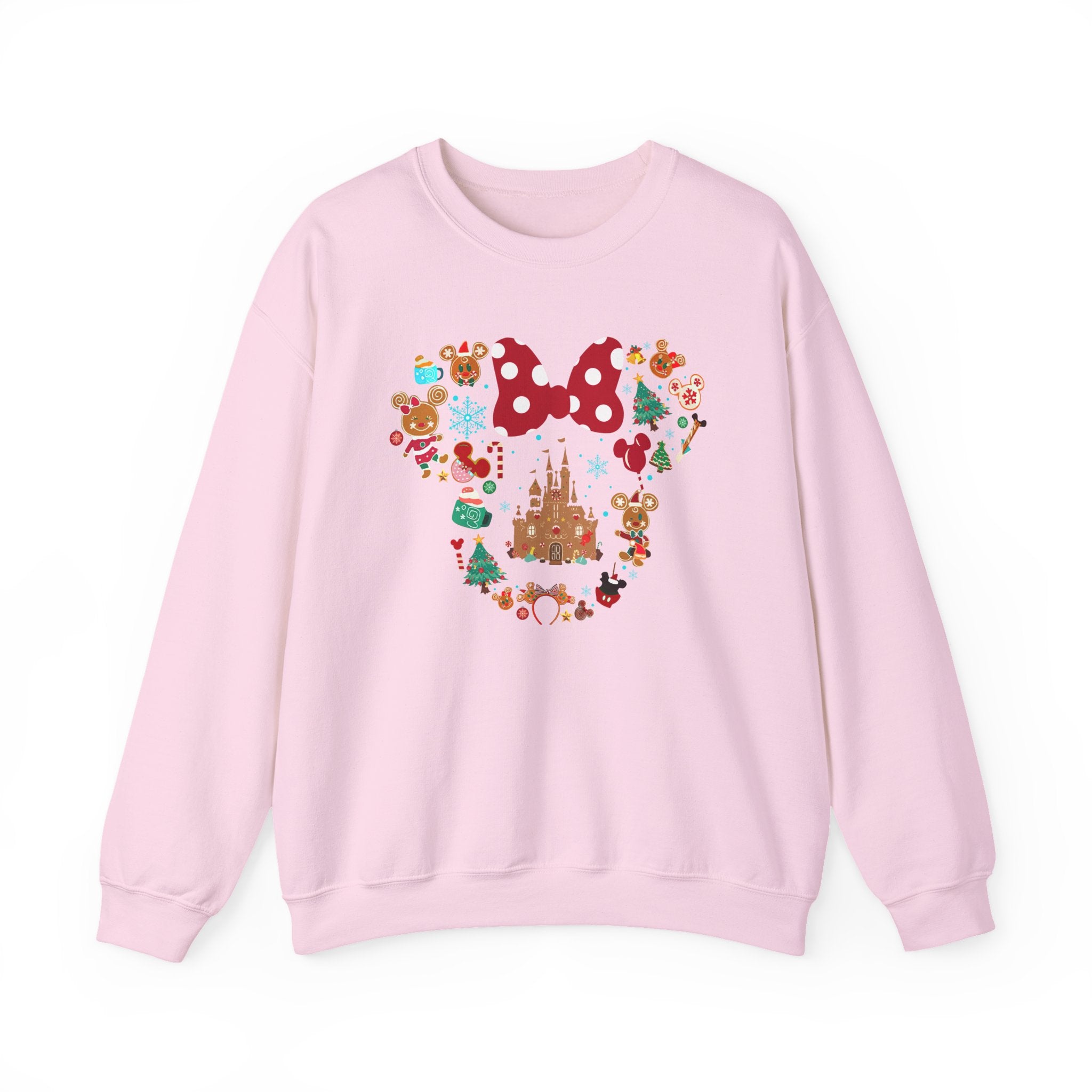 Walt Disney World Christmas Sweatshirt – Mickey & Friends Holiday Crewneck  Disney Christmas Sweater